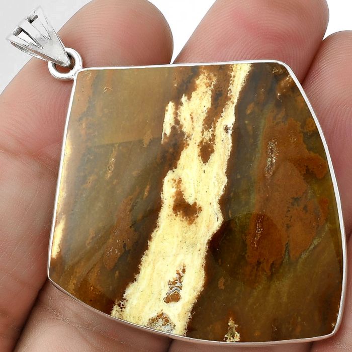 Natural Candy Opal Pendant SDP118377 P-1001, 39x45 mm