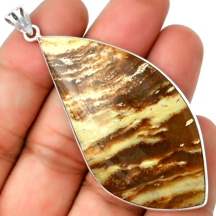 Natural Candy Opal Pendant SDP135033 P-1001, 29x58 mm