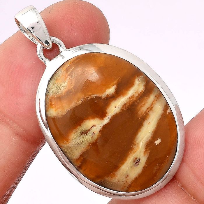 Natural Candy Opal Pendant SDP74815 P-1204, 19x26 mm