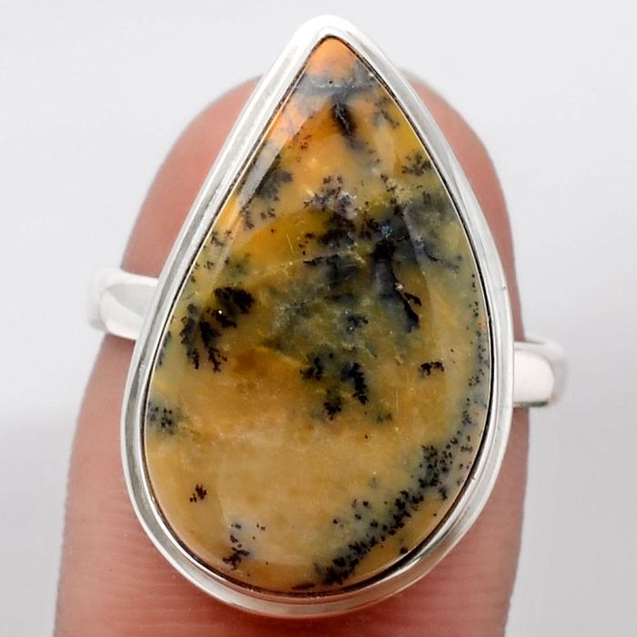 Natural Amethyst Sage Agate - Nevada Ring size-8 SDR105501 R-1007, 13x22 mm