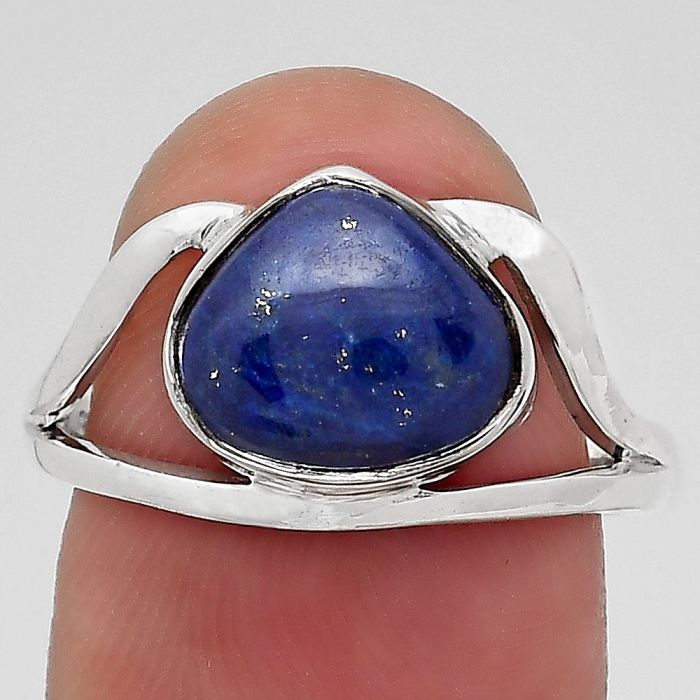 Natural Lapis - Afghanistan Ring size-8 SDR134310 R-1233, 9x10 mm
