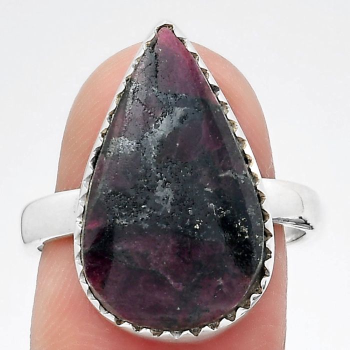 Natural Russian Eudialyte Ring size-8 SDR145331 R-1210, 12x21 mm