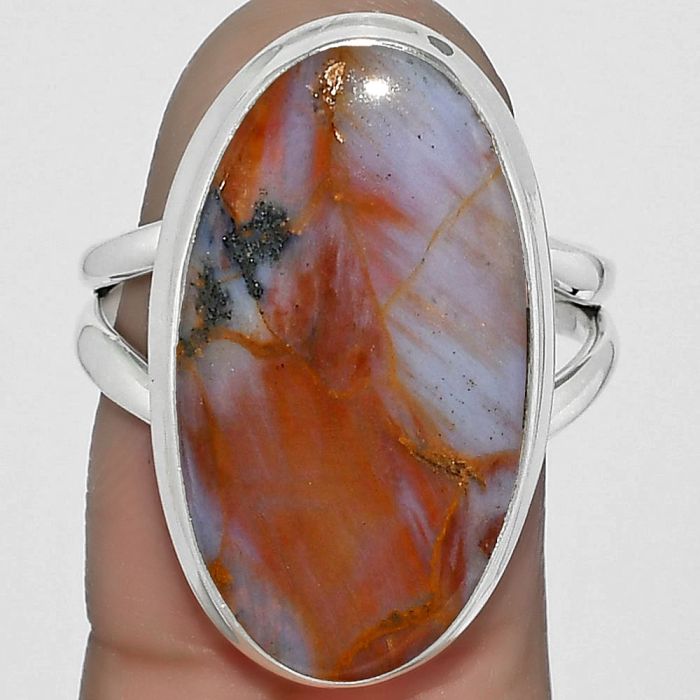 Natural Pietersite - Namibia Ring size-8 SDR155226 R-1008, 13x23 mm