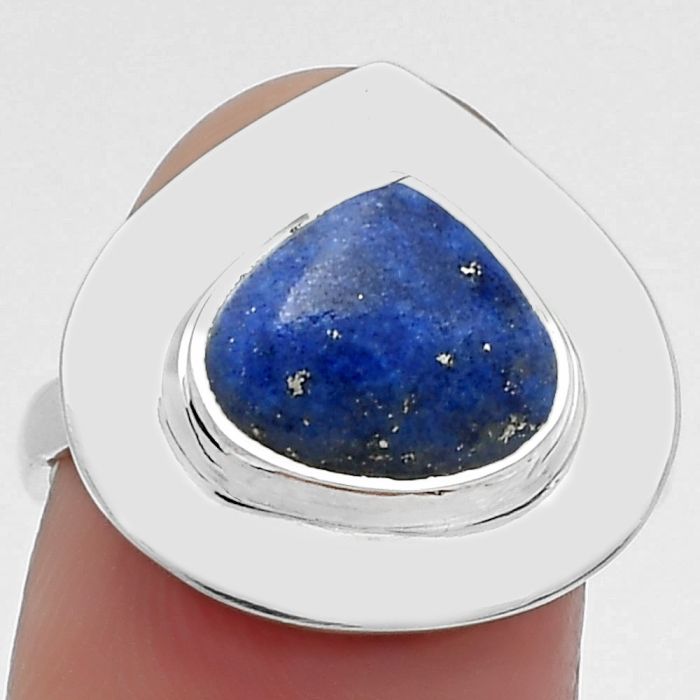 Natural Lapis - Afghanistan Ring size-7.5 SDR160275 R-1082, 9x11 mm