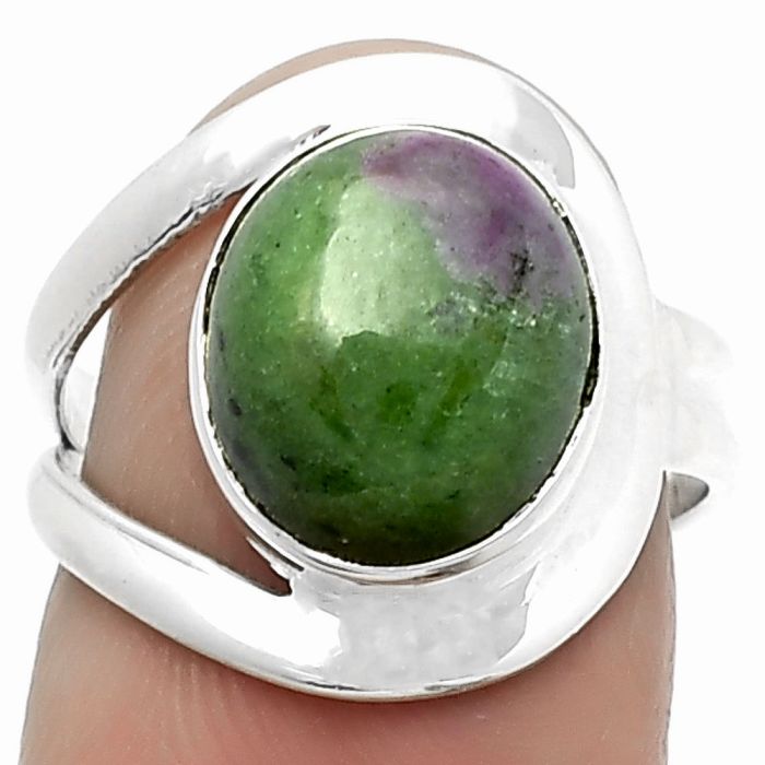 Natural Ruby Zoisite - Africa Ring size-6 SDR161314 R-1081, 10x12 mm