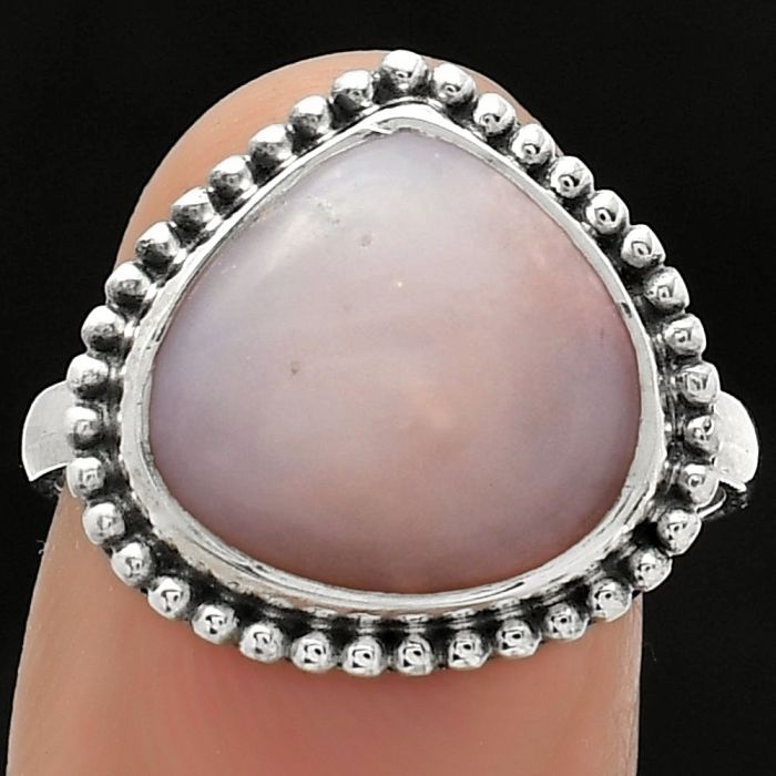 Natural Pink Opal - Australia Ring size-8 SDR163723 R-1071, 13x14 mm