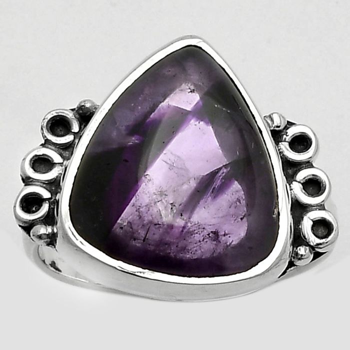 Super 23 Amethyst Mineral From Auralite 23 Ring size-8 SDR169318 R-1106, 13x16 mm