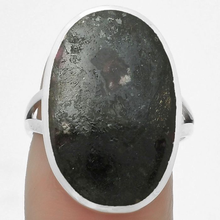 Natural Russian Eudialyte Ring size-7.5 SDR169422 R-1005, 14x22 mm