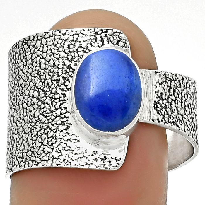 Natural Lapis - Afghanistan Ring size-9 SDR170390 R-1606, 7x9 mm
