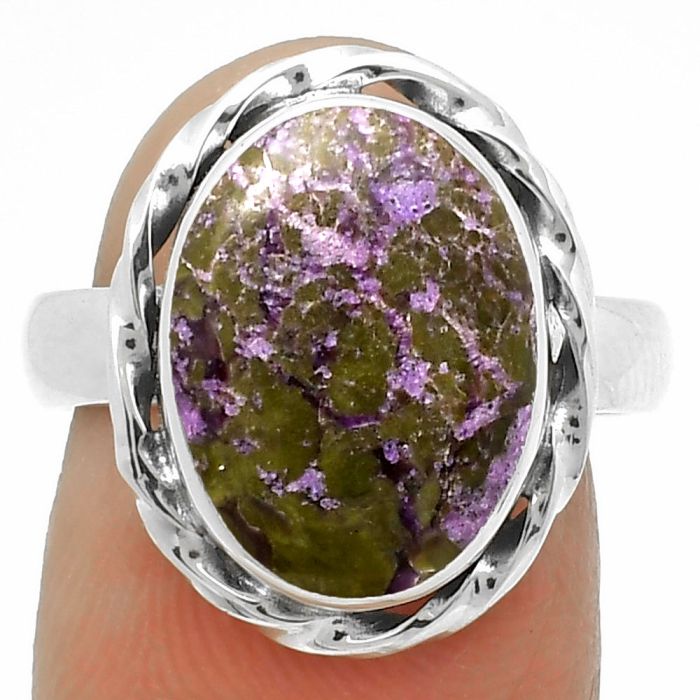 Natural Purpurite - South Africa Ring size-7 SDR170947 R-1083, 11x14 mm