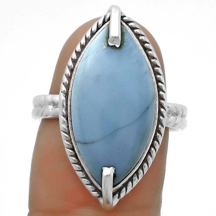 Natural Owyhee Opal Ring size-8 SDR172263 R-1635, 11x22 mm