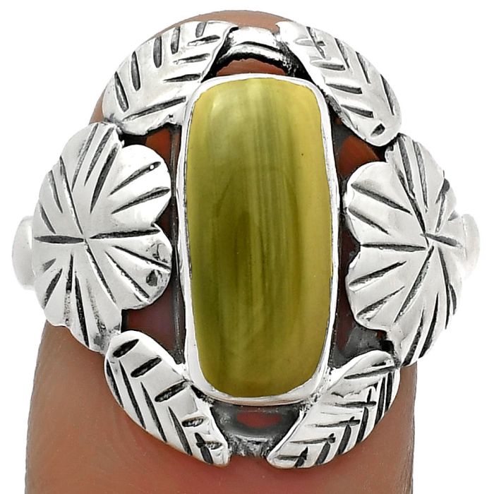 Southwest Design - Imperial Jasper Ring size-7 SDR176250 R-1352, 6x14 mm