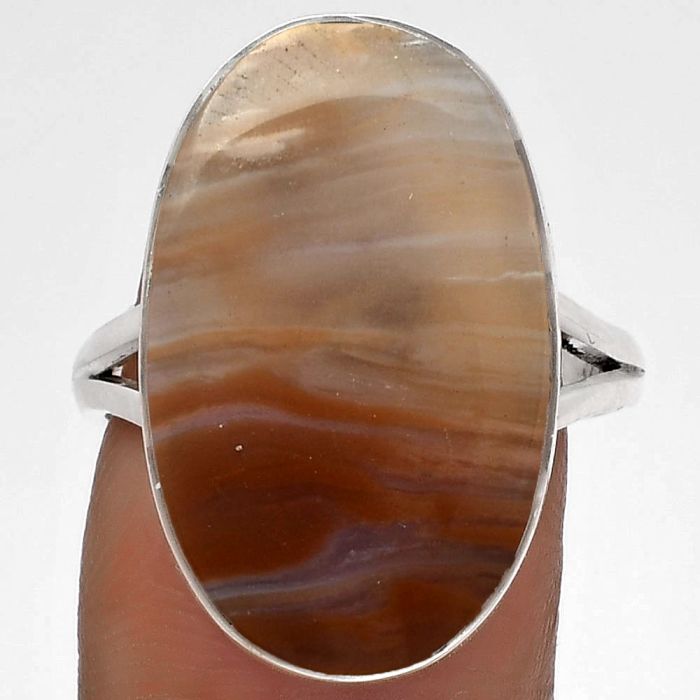 Natural Imperial Dedise Jasper Ring size-8.5 SDR178421 R-1002, 14x22 mm