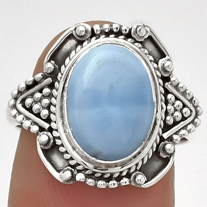 Natural Owyhee Opal Ring size-8 SDR182196 R-1557, 8x12 mm
