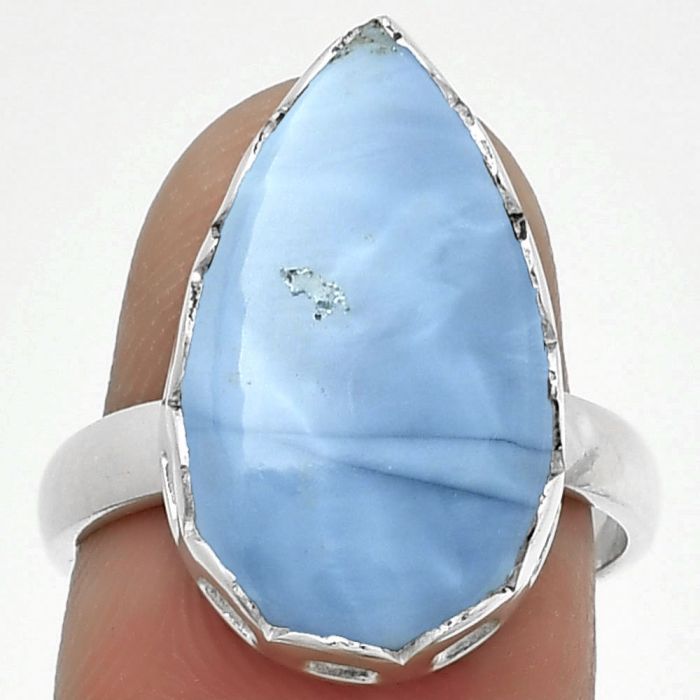 Natural Owyhee Opal Ring size-7 SDR183487 R-1428, 12x20 mm