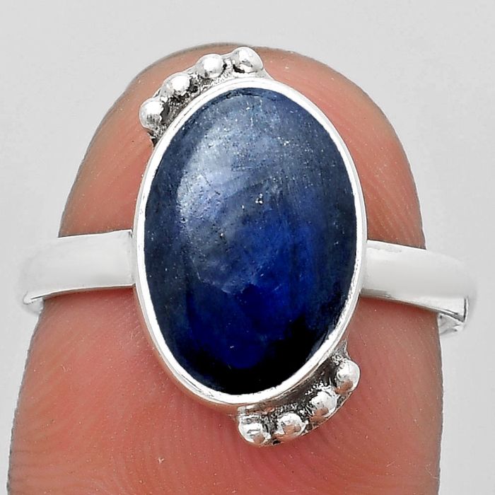 Blue Fire Labradorite - Madagascar Ring size-7 SDR185076 R-1102, 9x14 mm