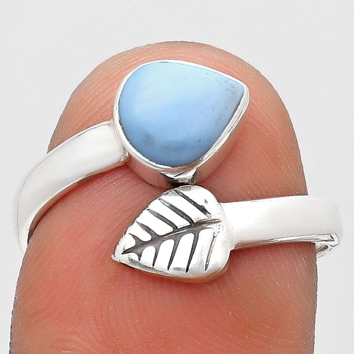 Adjustable - Natural Owyhee Opal Ring size-7.5 SDR186965 R-1440, 7x8 mm
