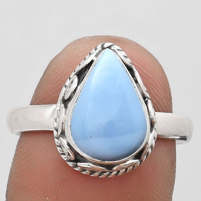 Natural Owyhee Opal Ring size-8.5 SDR187431 R-1196, 8x12 mm