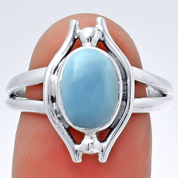 Natural Owyhee Opal Ring size-8 SDR190775 R-1663, 7x9 mm