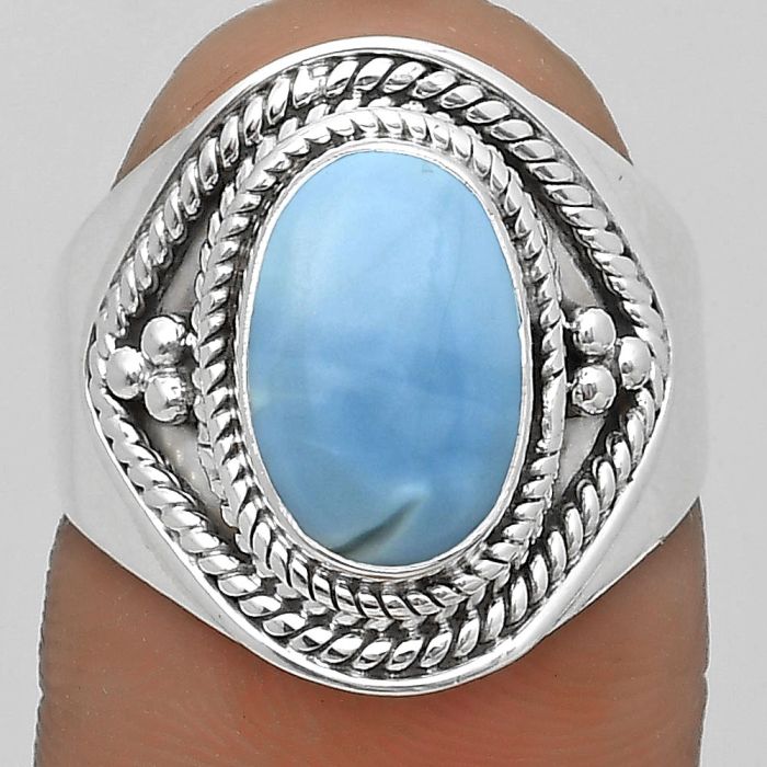 Natural Owyhee Opal Ring size-7 SDR202541 R-1312, 7x11 mm