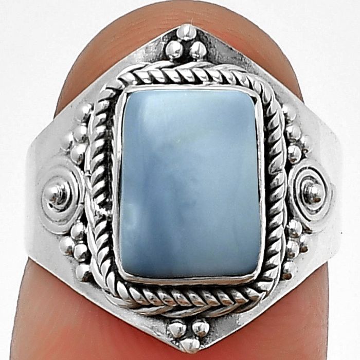 Owyhee Opal Ring Size-6 SDR209997 R-1398, 7x10 mm