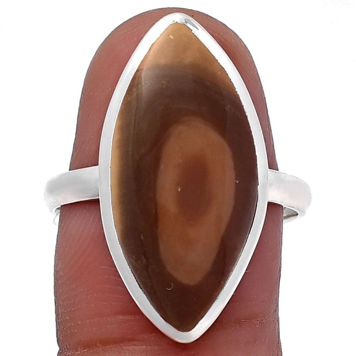 Imperial Jasper Ring size-9 SDR216160 R-1004, 11x23 mm