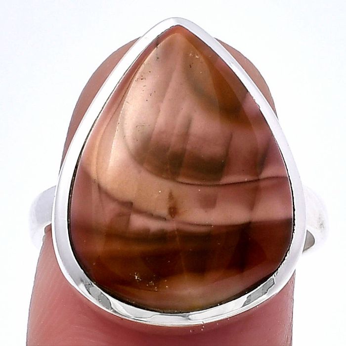 Imperial Jasper Ring size-7.5 SDR216709 R-1004, 14x19 mm