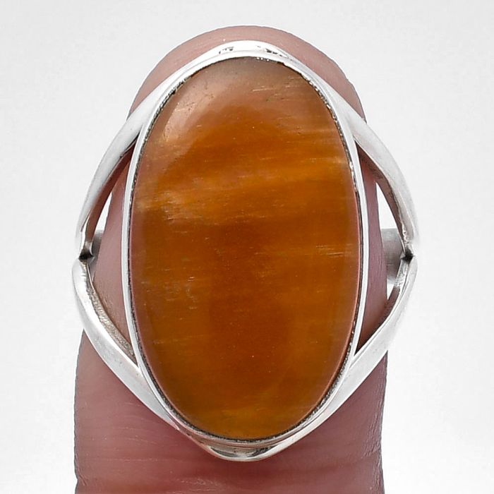 Imperial Dedise Jasper Ring size-7.5 SDR220021 R-1002, 13x21 mm