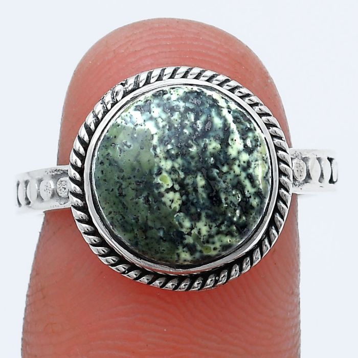 Natural Chrysotile Ring size-8 SDR229257 R-1066, 11x11 mm