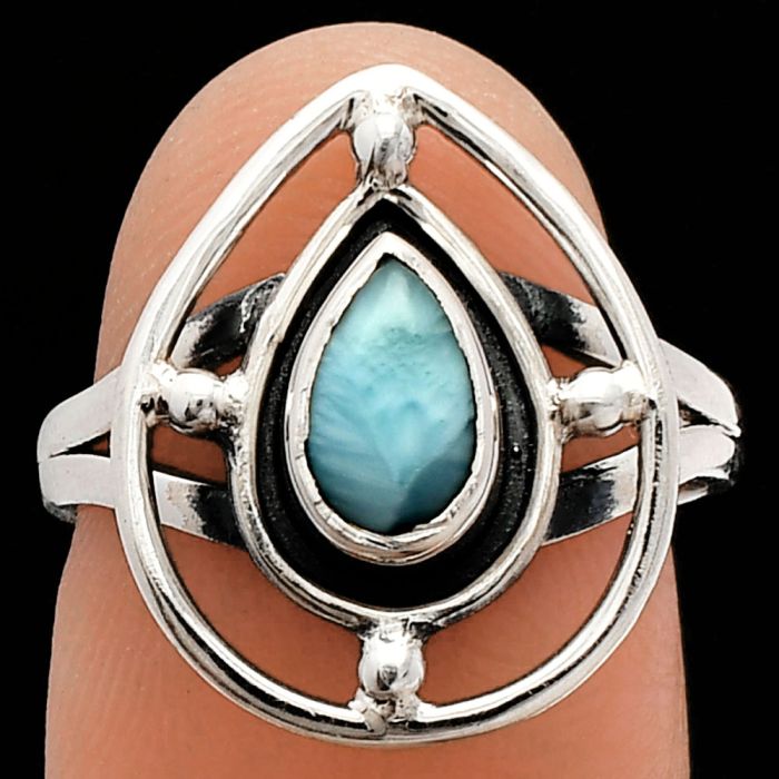Owyhee Opal Ring size-6.5 SDR230345 R-1446, 5x8 mm