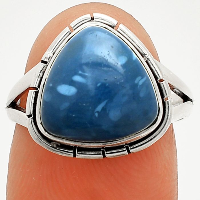 Owyhee Opal Ring size-6.5 SDR234534 R-1012, 11x11 mm