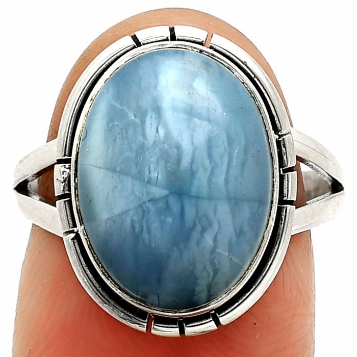 Owyhee Opal Ring size-7.5 SDR234629 R-1012, 11x15 mm
