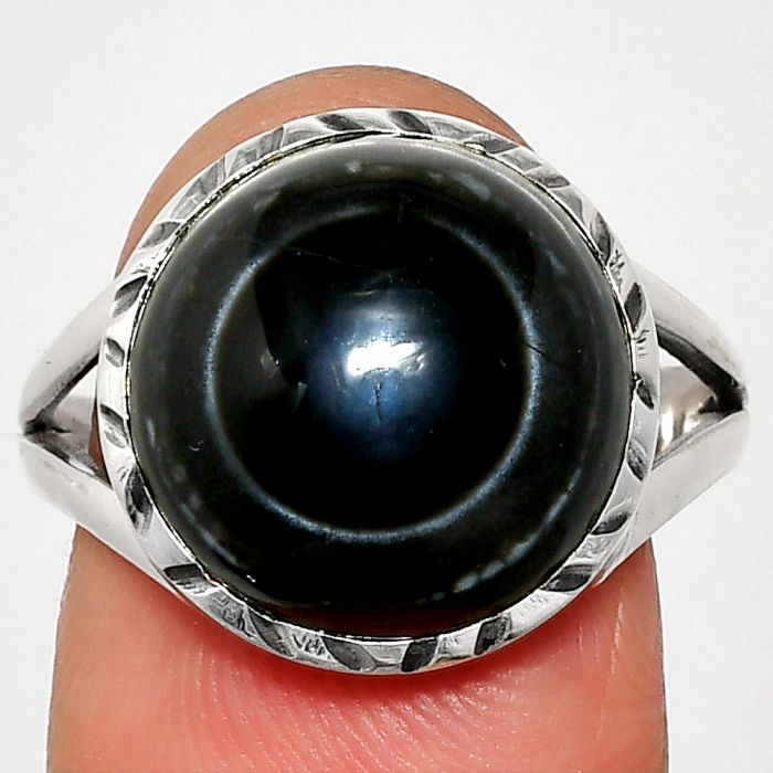 Evil Eye Ring size-9 SDR234984 R-1074, 14x14 mm