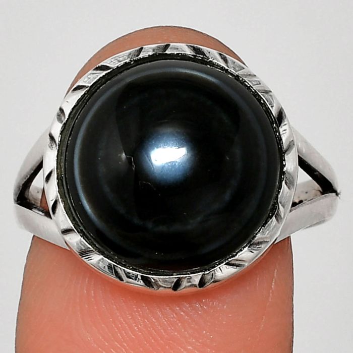Evil Eye Ring size-9 SDR235009 R-1074, 14x14 mm