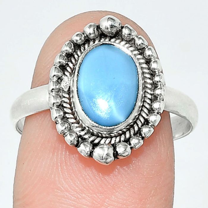 Owyhee Opal Ring size-9 SDR237136 R-1154, 7x9 mm
